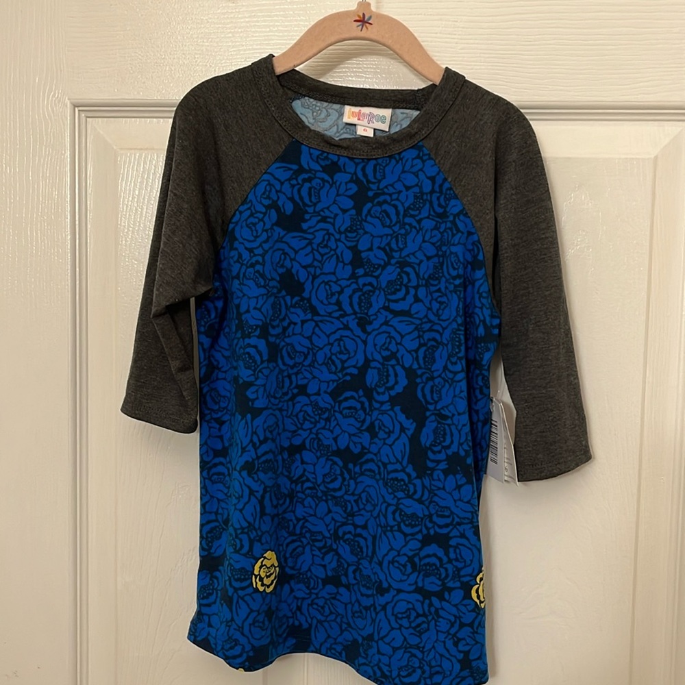 Lularoe kid’s solan shirt nwt size 6